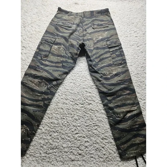 Rothco BDU Tiger Stripe Camo Pants Med Regular Military